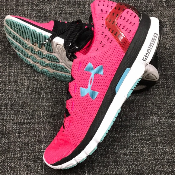 under armour pink tennis shoes